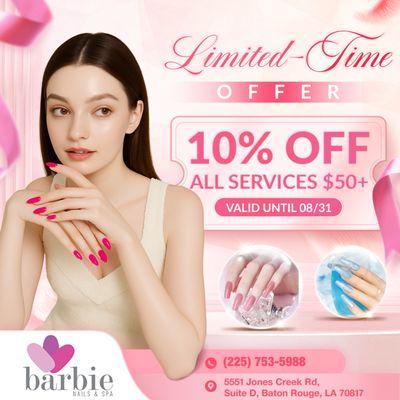 LIMITED-TIME OFFER YOU'LL LOVE!