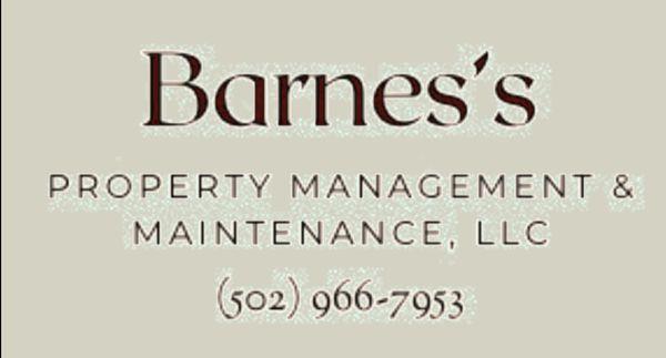 Barnes’s Property Management & Maintenance