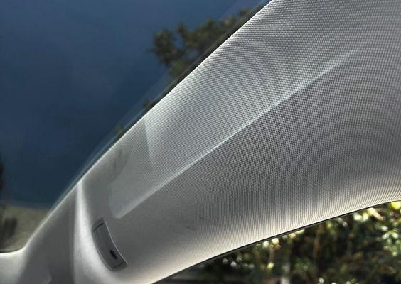 Stains from dirty water