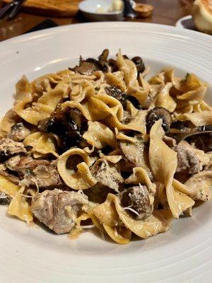 Beef Stroganoff- excellent