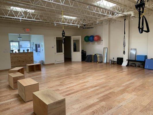 Our new location! Lots of room to spread out!