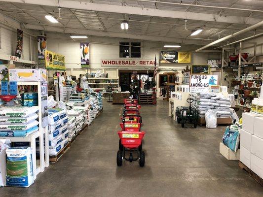 Half of the Inside Sales Area