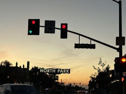 North Park Sign