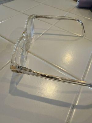 Fixed broken glasses frame