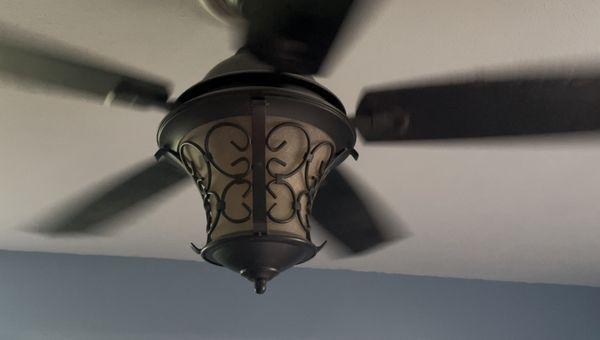 Noisy fan keeping you awake?