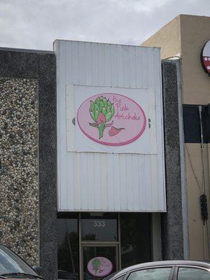 Outside view from the back parking lot.