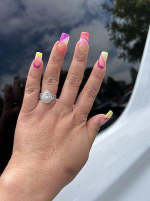 Ask for Patty! She is so amazing! Such attention to detail and does beautiful work.