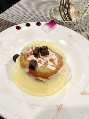 Gulab Jamun Creme Brulee