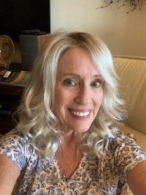 How fun! Imagine Beauty and Wigs staff, Nancy was a wonderful help in finding just the right look!  Thanks!