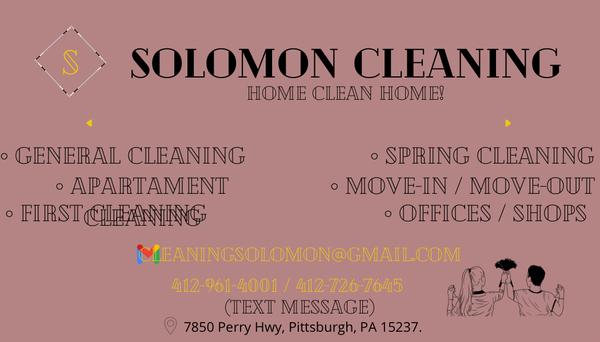 Solomon Cleaning