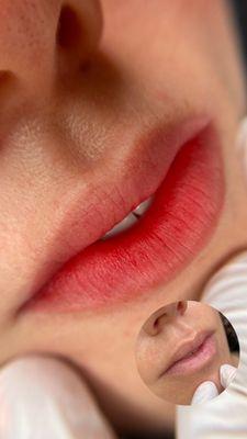 Youthful effect - soft shading technique smooths the appearance of fine lines.