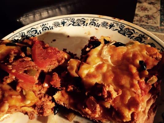 Mexican pizza ...awesome