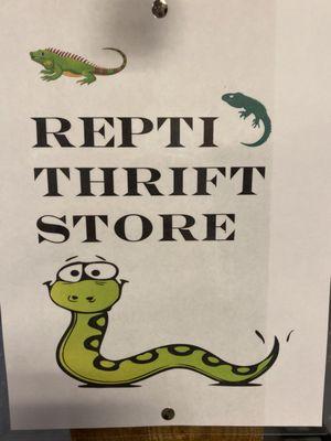 We offer a thrift section of used decor and tanks to offer a cheaper way for people to get into and stay in the hobby