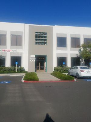 Front of building, Suite 250 Second floor