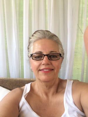 Letting go of a lot in my life such as coloring my hair . I'm so relieved . Gods work is beautiful