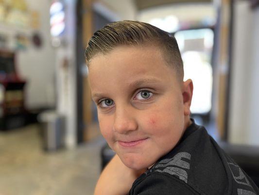 My son's haircut
