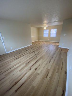 living and dining room