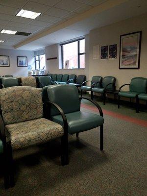 The waiting room.