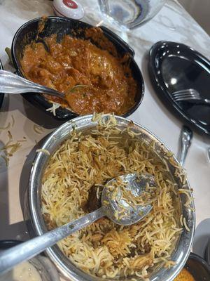 Biryani butter, chicken