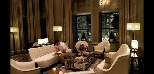 Spot cleaning At Ritz Carlton