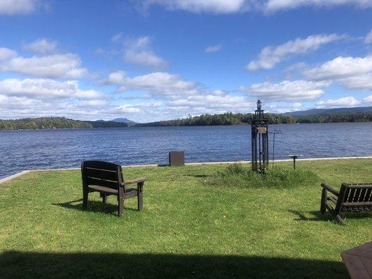 Raquette Lake from the SUNY Cortland Camp.