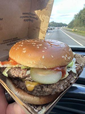 QP with cheese looked great