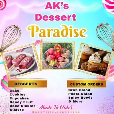 Ak’s Dessert Paradise