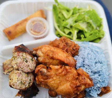 Lao Sausage & Lao Fried Chicken Combo