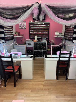 Glitter Diamond Nails