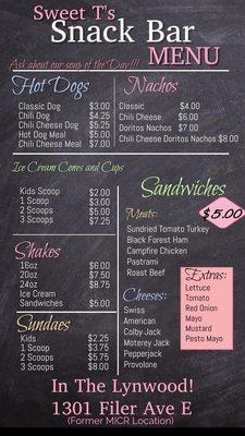Sweet T's Snack Bar
