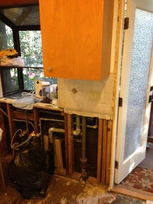 Drying process after flood