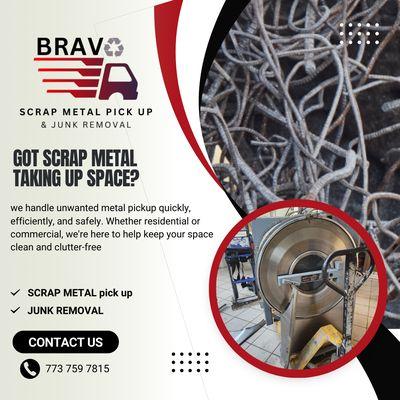 Bravo Scrap Metal Pick UP