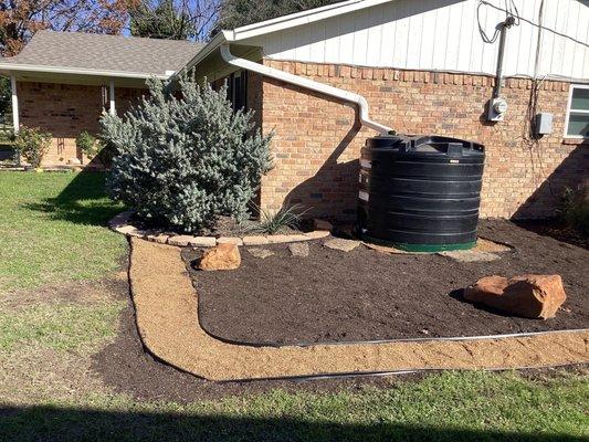 500 gallon black tank