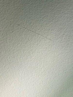 Mark on the ceiling