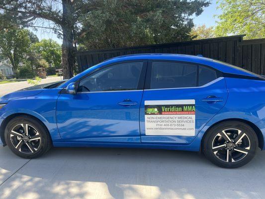 One of the reliable cars in our fleet that we use to safely transport our clients.