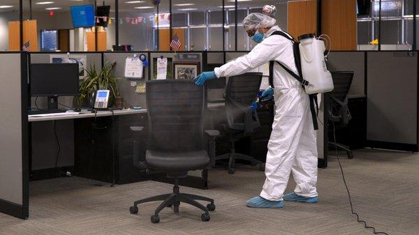 Put your employee's minds at ease with our 4-step cleaning process.