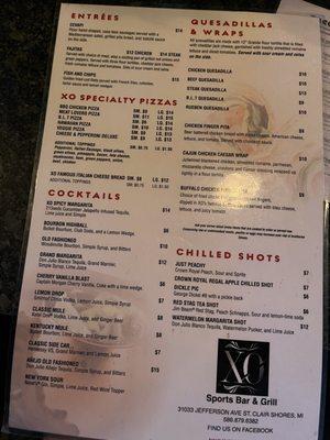 Xo Sports Bar and Grill