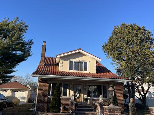 Gorgeous and timeless Spanish tile roof quality.