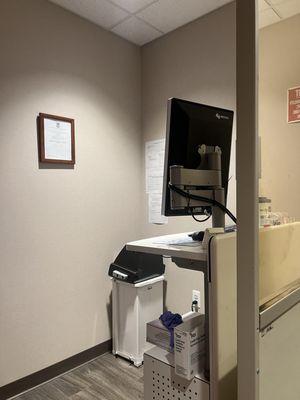 Exam room