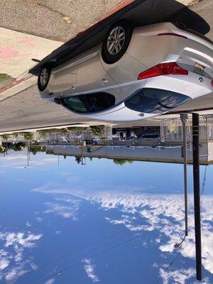 My KIA after the free wash