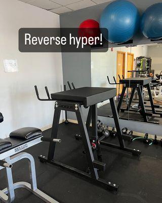 Reverse hyper machines can be great for low back pain!