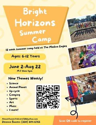 Bright Horizons Summer Camp