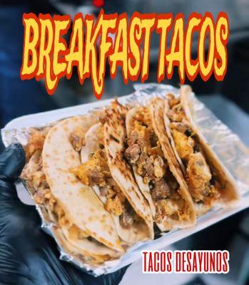 BREAKFAST TACOS