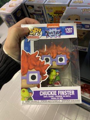 Pop Its!! Collectible figurines. Chuckie from Rugrats