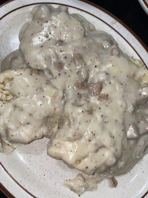 Biscuits and gravy