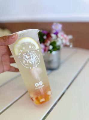 Lychee lemon soda My favorite staffs are always nice to me Love this place!!