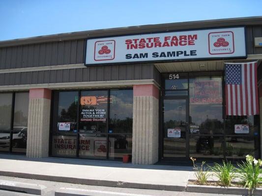 The front of our office!