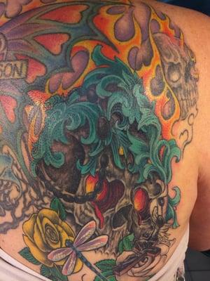 No one lays the color like Inker