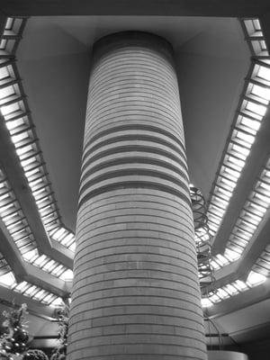 Wingspread Frank Lloyd Wright Home\Wright's 'Wig-Wam' Skylight Window Ceiling