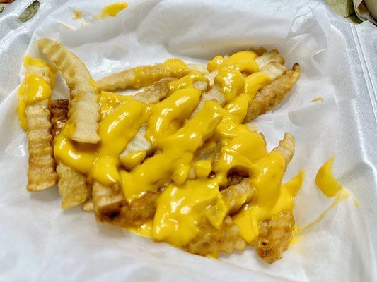 Cheese fries